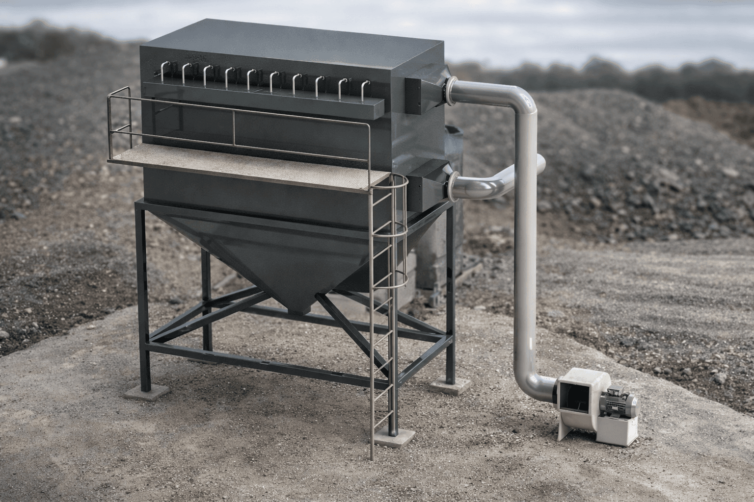 ASMAB jet pulse filtre sistemi görseli