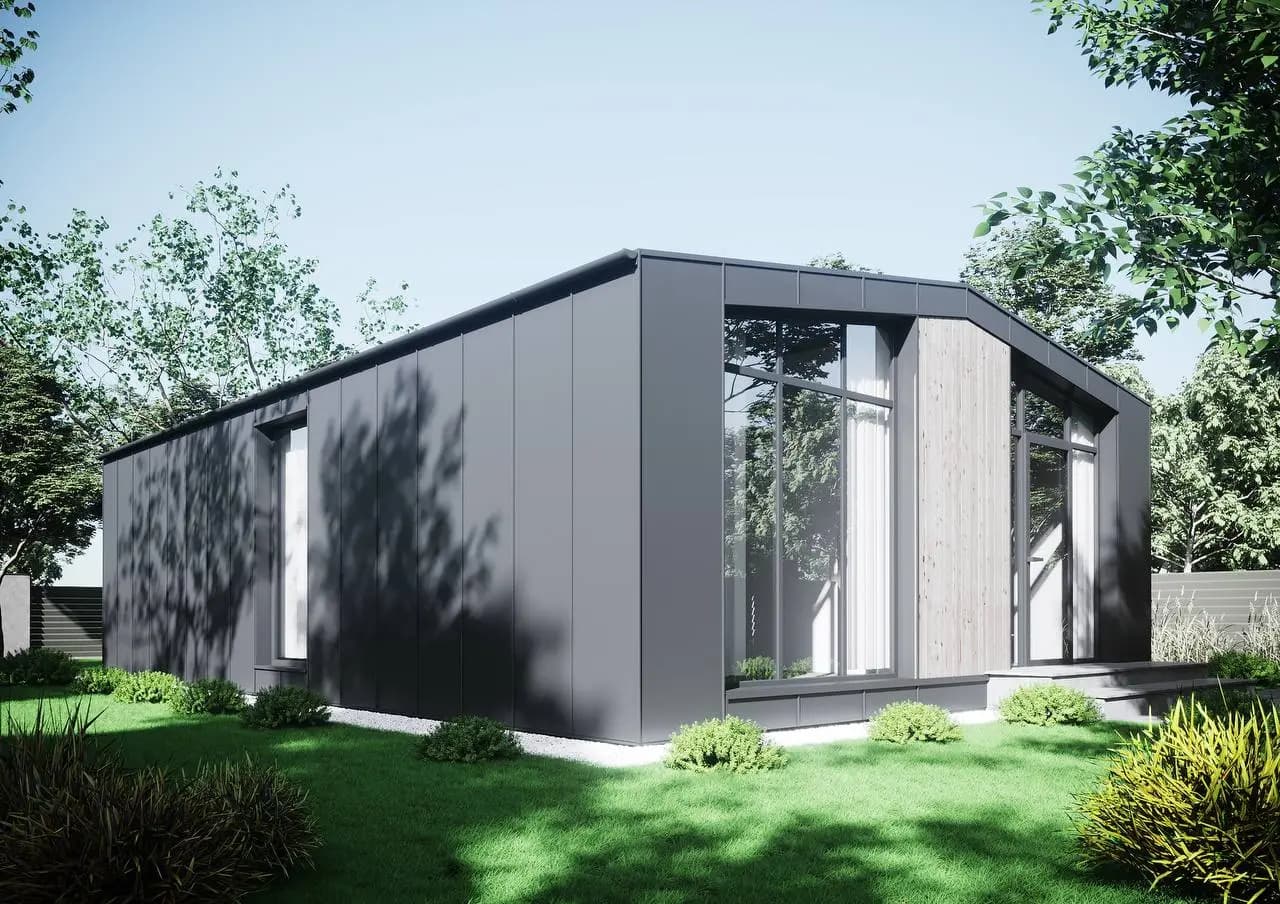 Modüler Ev - 1 ikinci dış cephe görseli